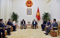 Phó Thủ tướng Vũ Đức Đam tiếp Phó Tổng thống Cộng hòa Seychelles