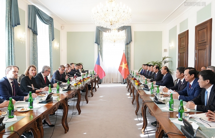 thu tuong nguyen xuan phuc hoi dam voi thu tuong sec