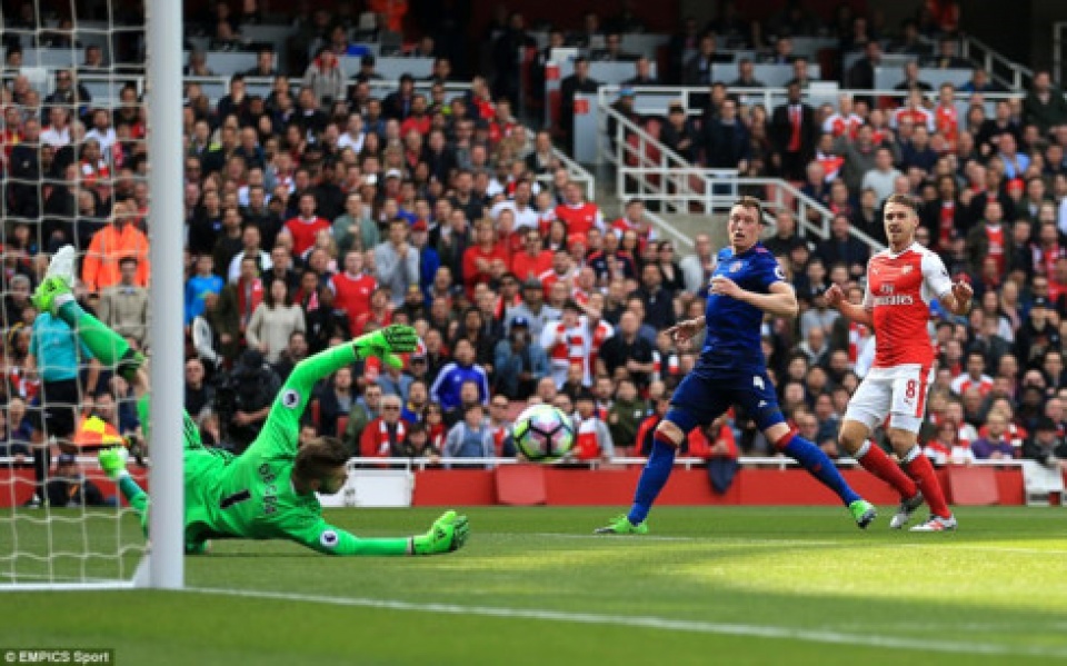 welbeck ghi ban man utd dut mach bat bai