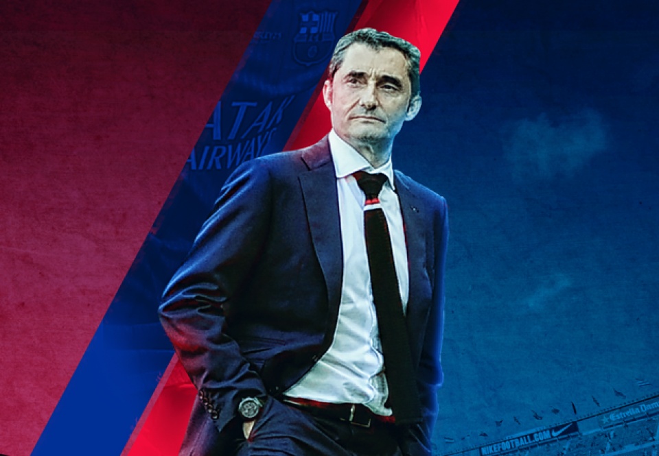 HLV Ernesto Valverde chính thức dẫn dắt Barcelona hlv ernesto valverde chinh thuc dan dat barcelona