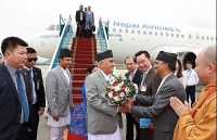Thủ tướng Nepal K P Sharma Oli bắt đầu thăm chính thức Việt Nam