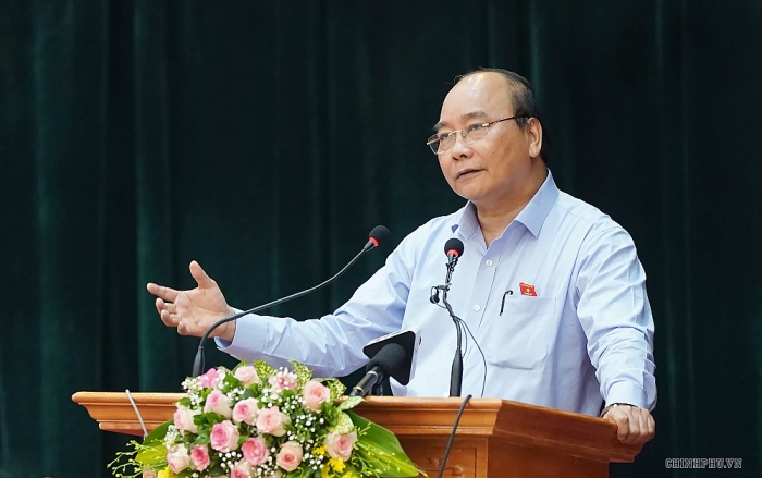 thu tuong nguyen xuan phuc tiep xuc cu tri tai kien thuy hai phong