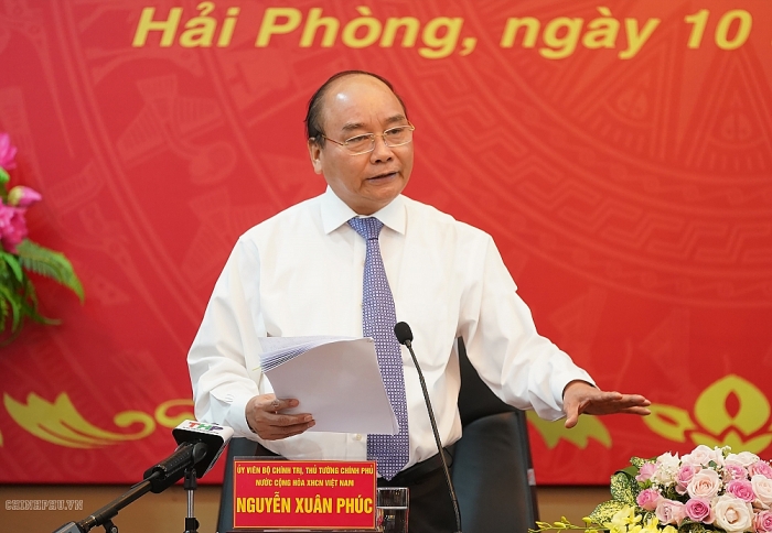 thu tuong nguyen xuan phuc hai phong co muon tro thanh trung tam phia bac khong