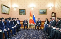 Thủ tướng nguyễn xuân phúc hội đàm với thủ tướng dmitry medvedev