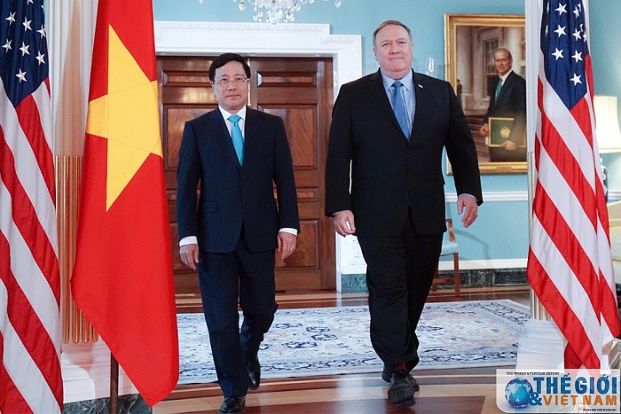 pho thu tuong pham binh minh hoi dam voi ngoai truong mike pompeo
