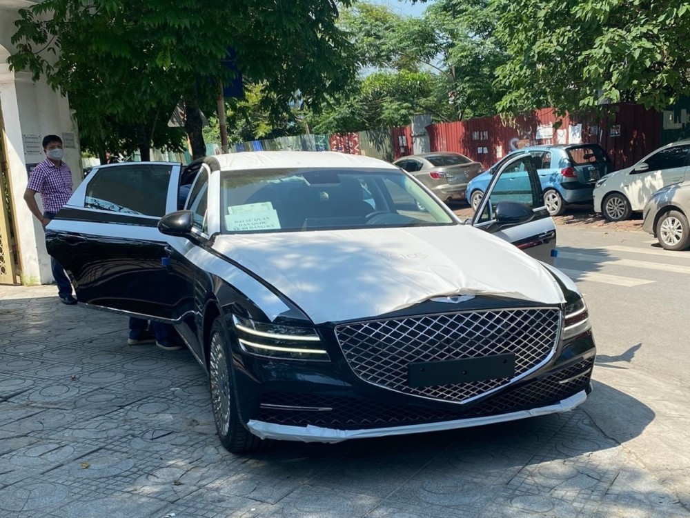 Xe sang Genesis G80 2021 đã có mặt tại Việt Nam