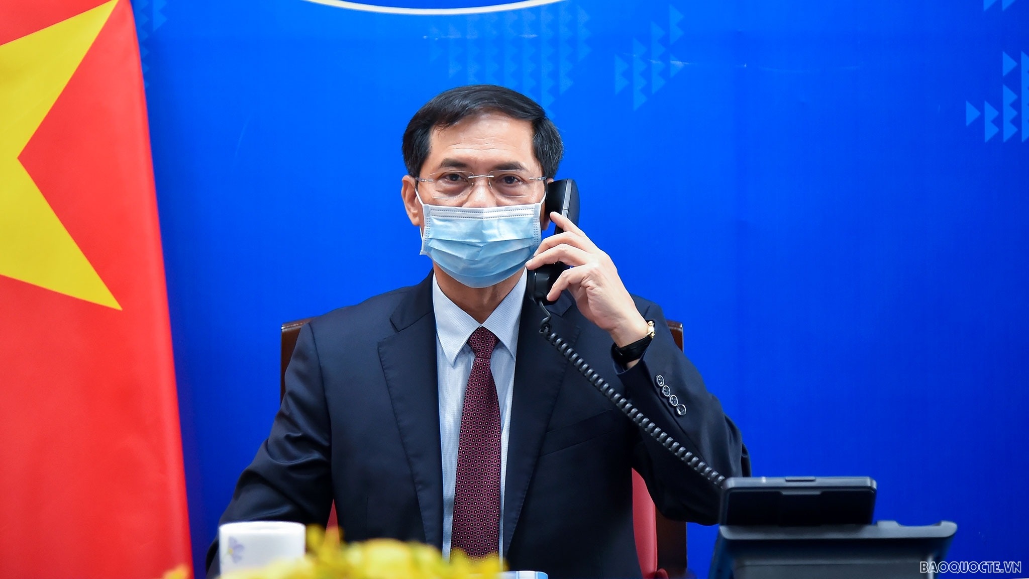 Bộ trưởng Ngoại giao Bùi Thanh Sơn đề nghị Đức tạo điều kiện để Việt Nam tiếp cận nguồn vaccine Covid-19