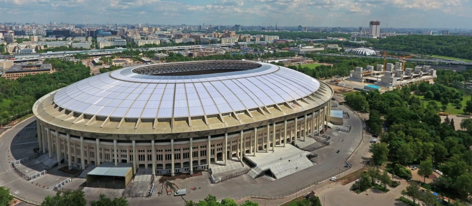 san van dong khai mac world cup 2018 co gi dac biet