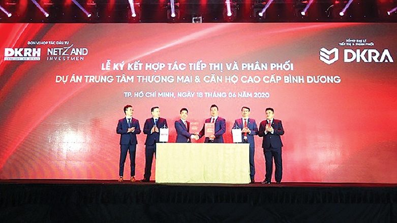dkra phan phoi doc quyen du an trung tam thuong mai va can ho tai binh duong