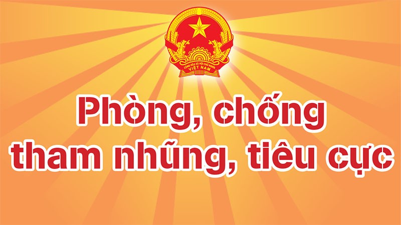 phòng chống tham nhũng, tiêu cực phòng chống tham nhũng, tiêu cực