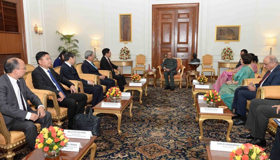 pho thu tuong pham binh minh chao tong thong an do va du doi thoai delhi lan thu 9