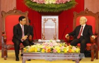 tong bi thu den phnom penh bat dau tham chinh thuc campuchia