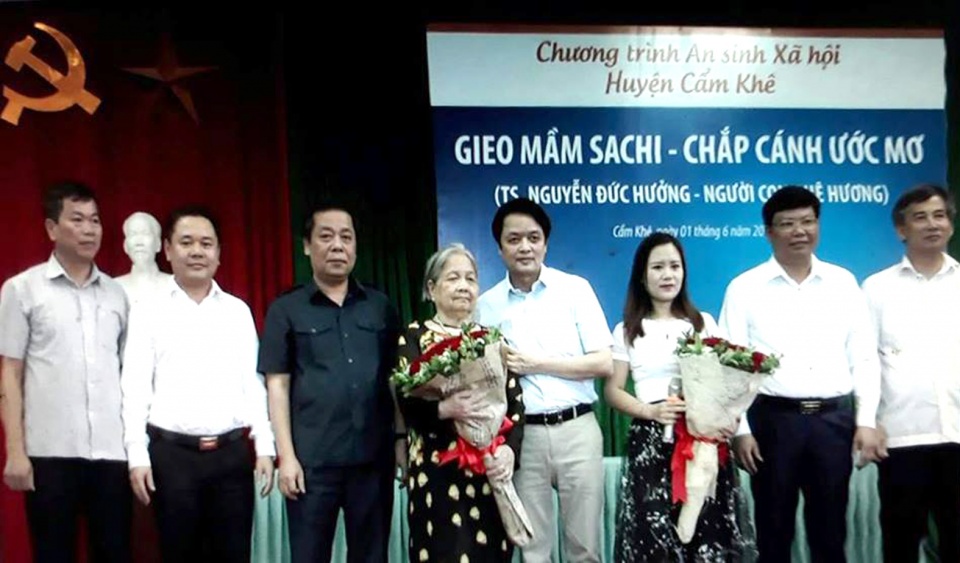 Gieo cây sachi, chắp cánh ước mơ gieo cay sachi chap canh uoc mo