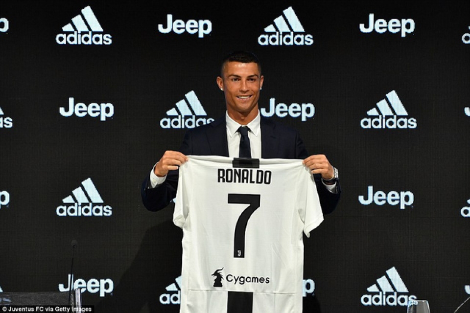 cristiano ronaldo chinh thuc ra mat clb juventus