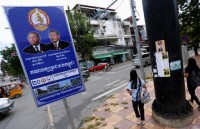 bau cu campuchia dang cpp cong bo cuong linh tranh cu