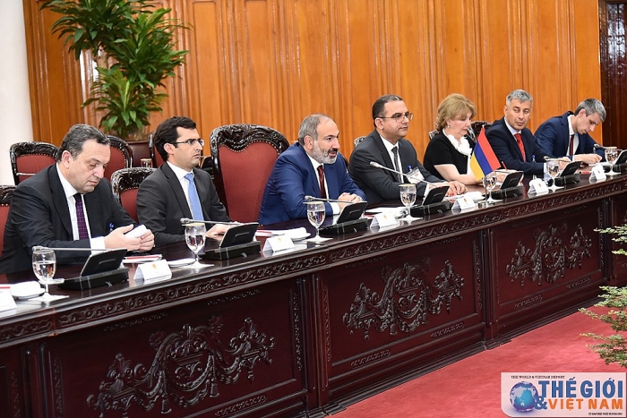 le don chinh thuc thu tuong armenia tai phu chu tich