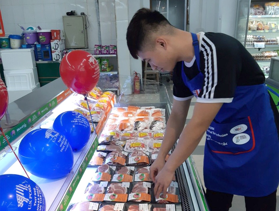 brg retail truc tiep nhap khau va trien khai tuan le thit heo my tai he thong sieu thi brg mart 2