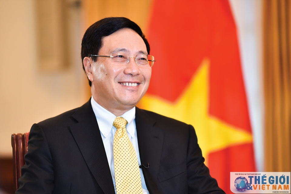 Thư chúc mừng 73 năm thành lập ngành Ngoại giao của Phó Thủ tướng, Bộ trưởng thu chuc mung 73 nam thanh lap nganh ngoai giao cua pho thu tuong bo truong