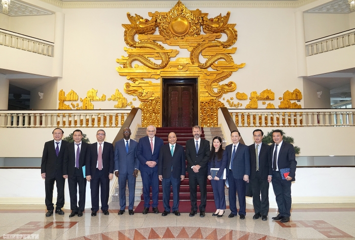 thu tuong nguyen xuan phuc tiep tong giam doc to chuc tai chinh quoc te