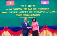 Việt Nam - Campuchia tích cực chuẩn bị cho kỳ họp 17 Ủy ban hỗn hợp