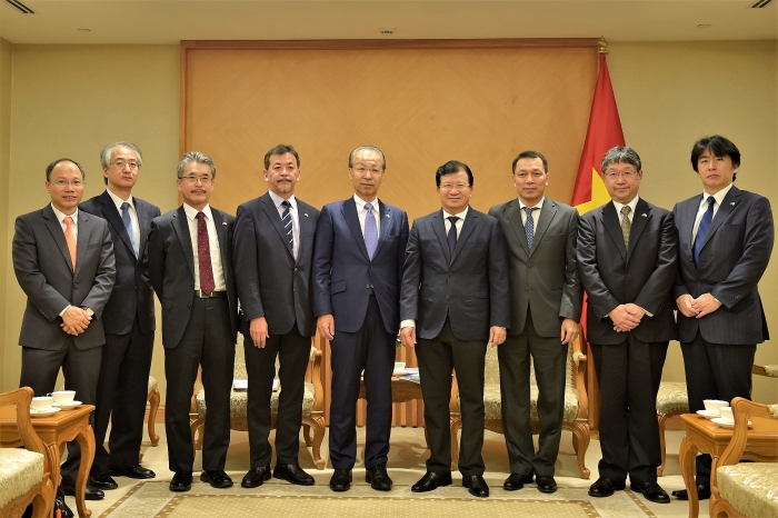 Phó Thủ tướng Trịnh Đình Dũng tiếp Chủ tịch Công ty JX NOEX (Nhật Bản) pho thu tuong trinh dinh dung tiep chu tich cong ty jx noex nhat ban