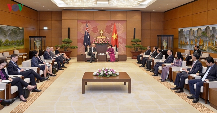 Chủ tịch Quốc hội Nguyễn Thị Kim Ngân hội kiến Thủ tướng Australia chu tich quoc hoi nguyen thi kim ngan hoi kien thu tuong australia