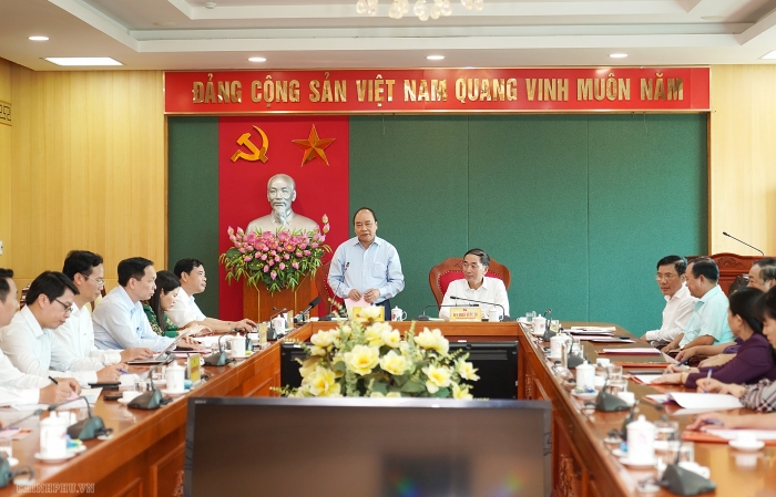 thu tuong nguyen xuan phuc lam viec tai bac kan va thai nguyen