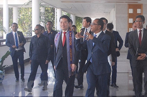 tang cuong quan he huu nghi giua viet nam va timor leste