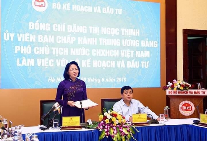 Phó Chủ tịch nước làm việc với ngành kế hoạch và đầu tư pho chu tich nuoc lam viec voi nganh ke hoach va dau tu