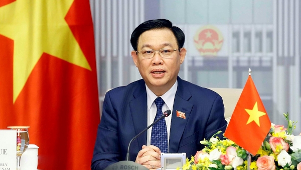 Chủ tịch Quốc hội Vương Đình Huệ thăm làm việc châu Âu