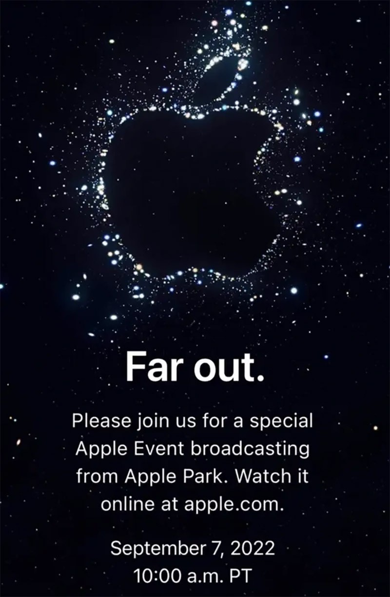 Apple ra mắt iPhone 14 vào ngày 7/9