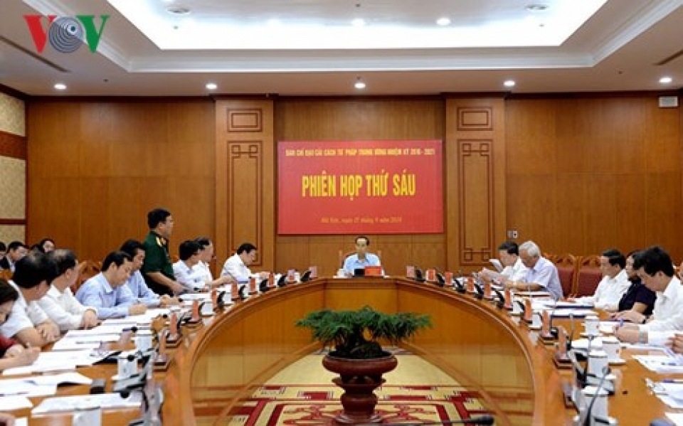 Sửa đổi, bổ sung chức năng, nhiệm vụ, tổ chức bộ máy Ban Nội Chính Trung ương sua doi bo sung chuc nang nhiem vu to chuc bo may ban noi chinh trung uong