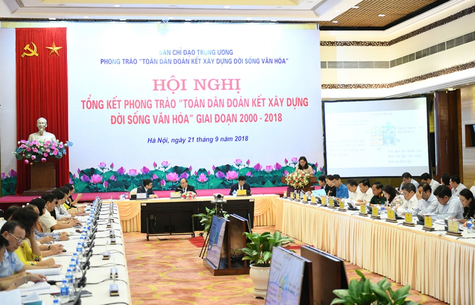 tiep them suc manh suc lan toa cho phong trao xay dung doi song van hoa