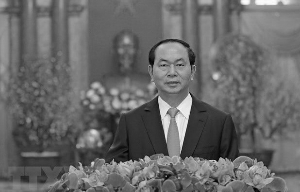 Lãnh đạo các nước, các tổ chức quốc tế chia buồn về việc Chủ tịch nước Trần Đại Quang từ trần