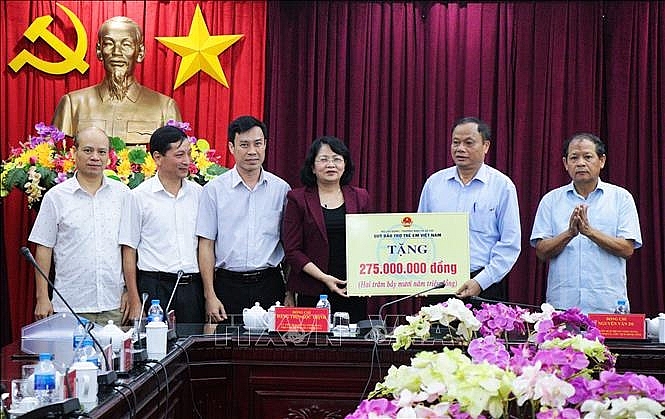 Phó Chủ tịch nước đến thăm và làm việc tại tỉnh Bắc Kạn pho chu tich nuoc den tham va lam viec tai tinh bac kan