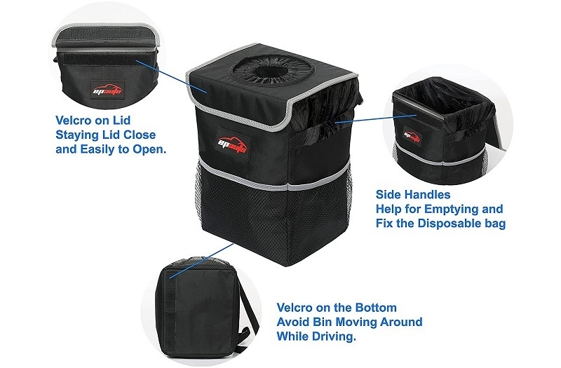 Cần có thùng rác chuyên dụng. 