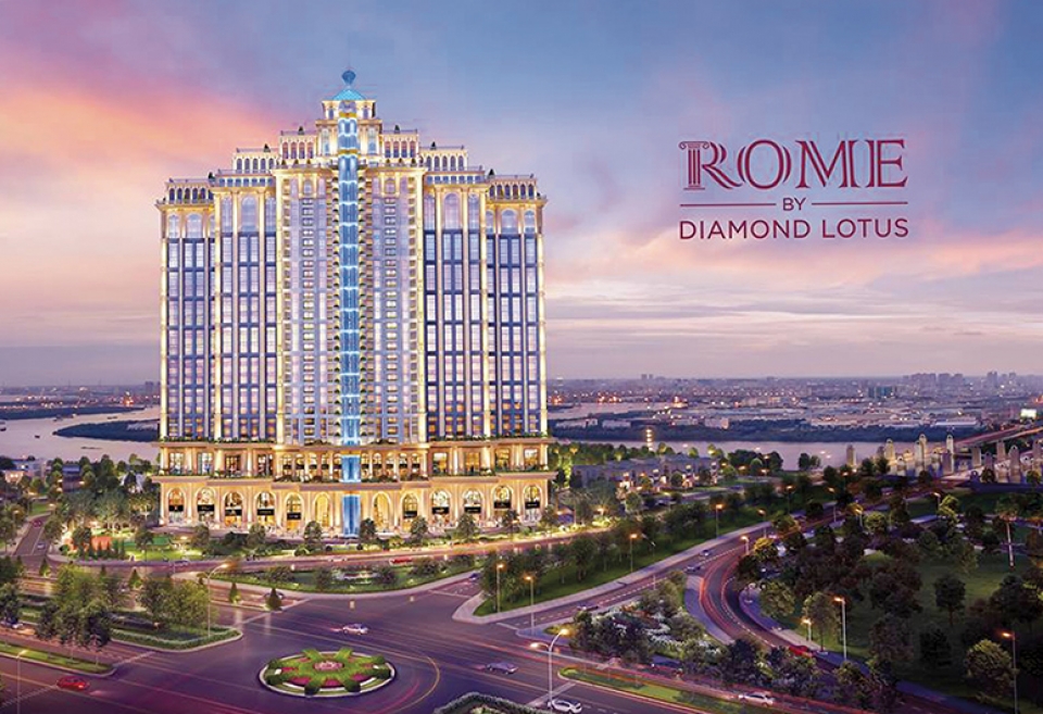 Rome Diamond Lotus - môi trường sống hiện đại rome diamond lotus moi truong song hien dai