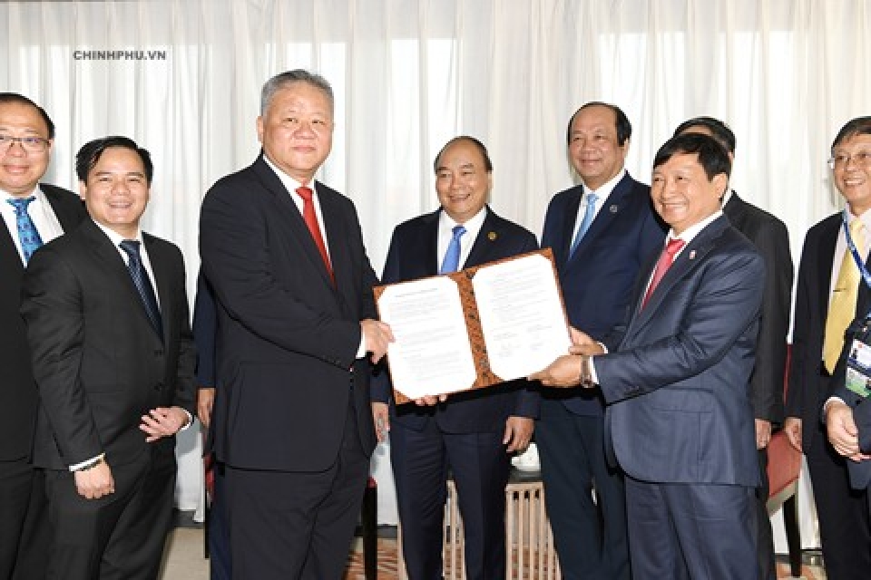 thu tuong chung kien thoa thuan hop tac ve ha tang dau tien cua viet nam tai indonesia