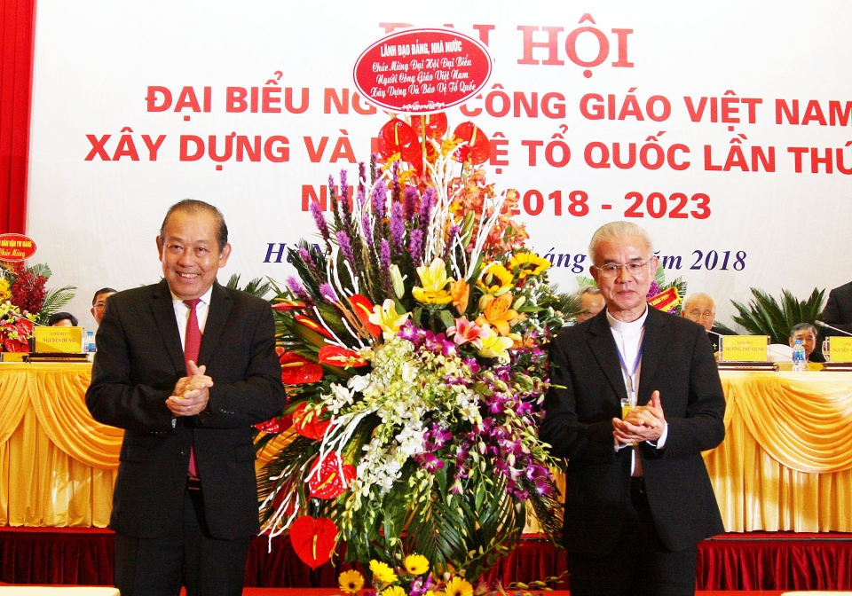 pho thu tuong thuong truc du dai hoi uy ban doan ket cong giao viet nam