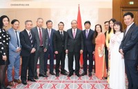 Thủ tướng Nguyễn Xuân Phúc tiếp đoàn Liên hiệp Hội Người Việt Nam tại châu Âu