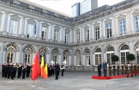 Thủ tướng Bỉ chủ trì lễ đón Thủ tướng Nguyễn Xuân Phúc