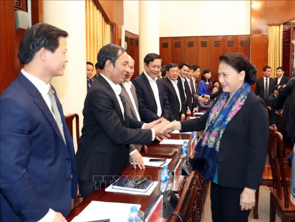 chu tich quoc hoi nguyen thi kim ngan tham va lam viec tai bac ninh