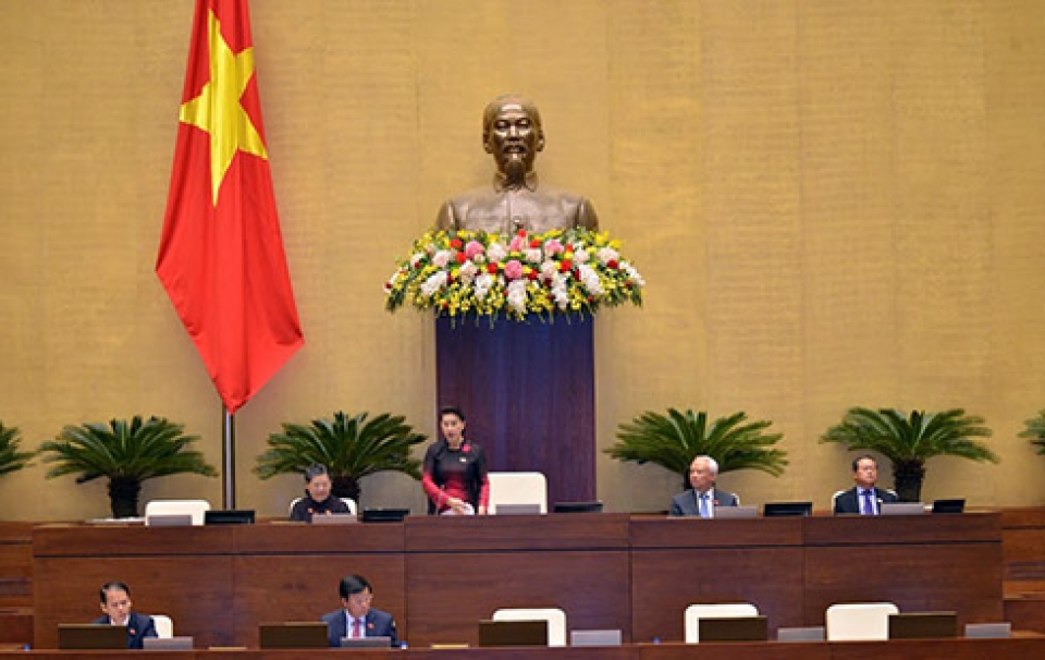 ngay dau quoc hoi tien hanh chat van va tra loi chat van