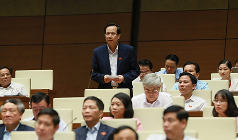 Ngày thứ hai Quốc hội tiến hành chất vấn ngay thu hai quoc hoi tien hanh chat van