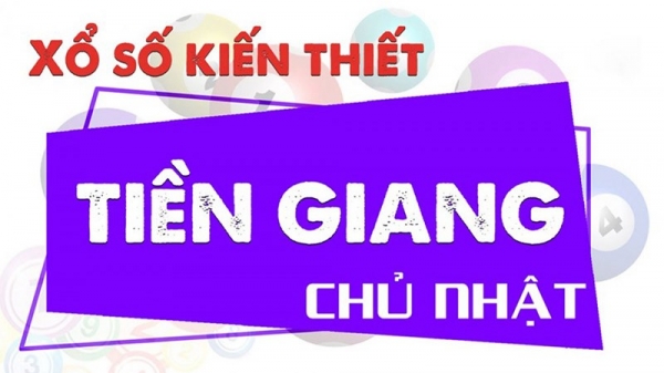 XSTG March 20, Tien Giang lottery results today March 20, 2022.  Sunday Result