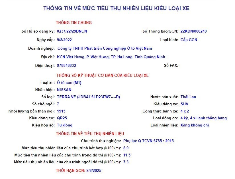 Nissan Terra 2023 - SUV 7 chỗ thế hệ mới, giá bán từ 1 tỷ đồng Nissan Terra 2023 - SUV 7 chỗ thế hệ mới, giá bán từ 1 tỷ đồng