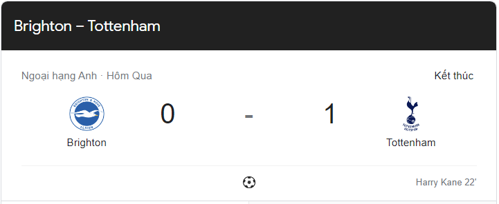 Link xem trực tiếp Brighton vs Tottenham (23h30 ngày 8/10) vòng 10 Ngoại hạng Anh