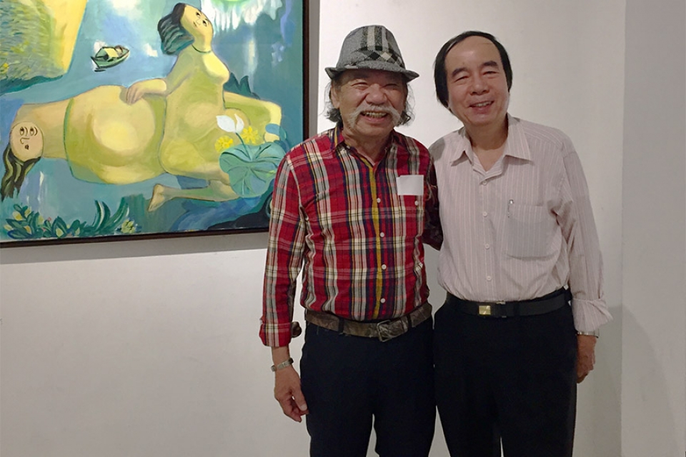 hoa si nguyen dai giang que huong chinh la chat lieu