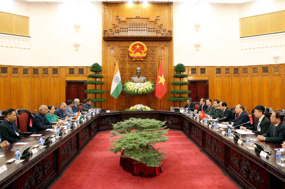 thu tuong nguyen xuan phuc hoi kien tong thong ram nath kovind