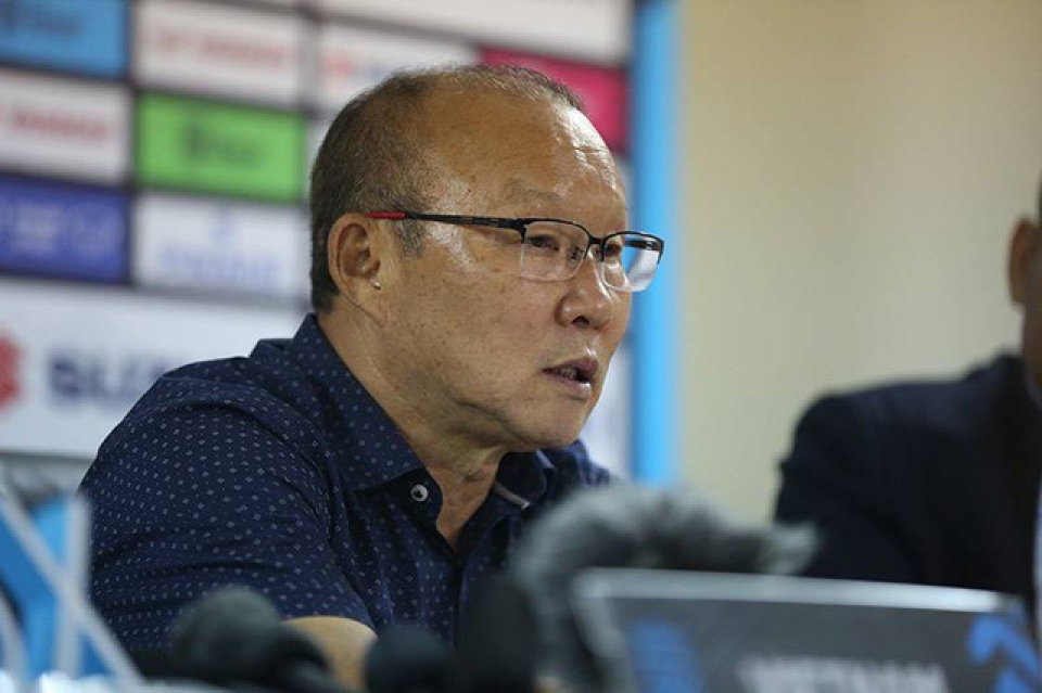 hlv park hang seo ngoi dau bang voi tuyen viet nam rat quan trong